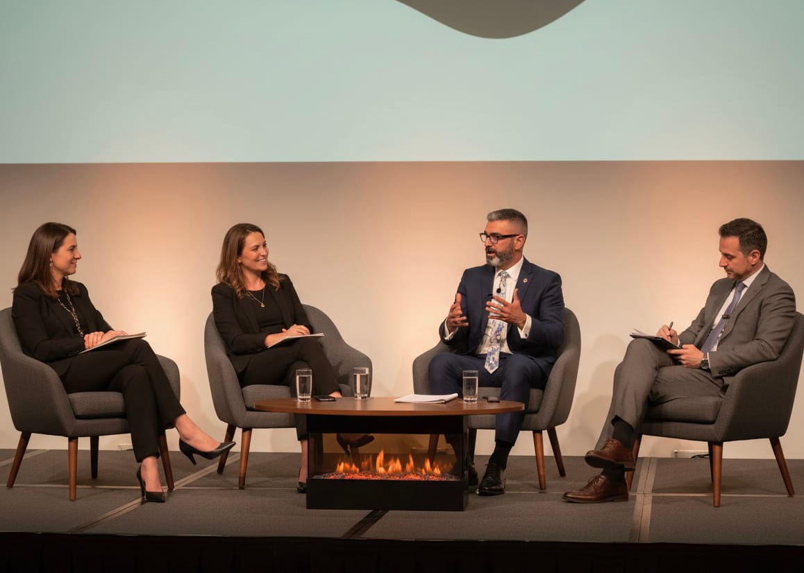 Farhan Roundtable Executive wellness leadership roundtable discussion.