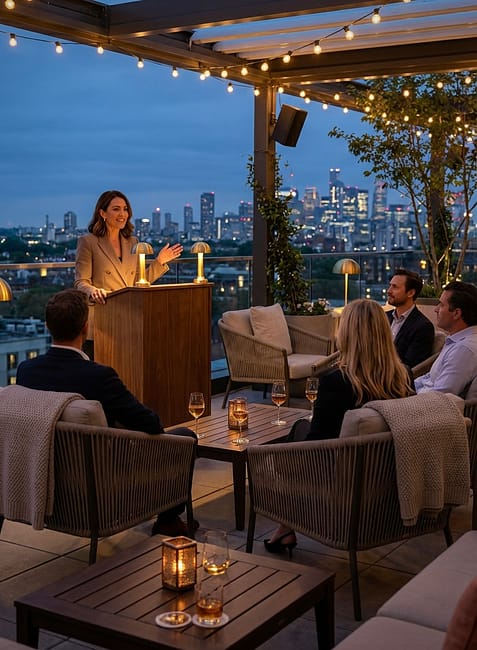 Professional wellness speaker keynote presentation.