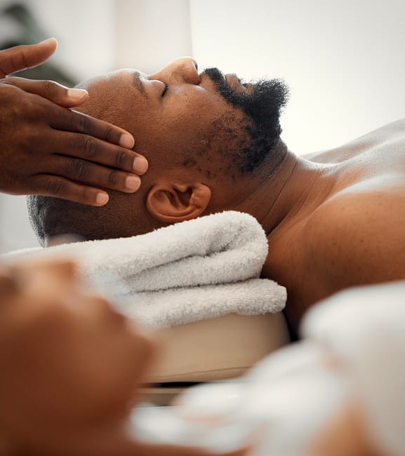 relax-man-head-massage-and-couple-on-spa-massage-2025-04-05-15-49-34-utc 4 Professional executive concierge massage therapy.